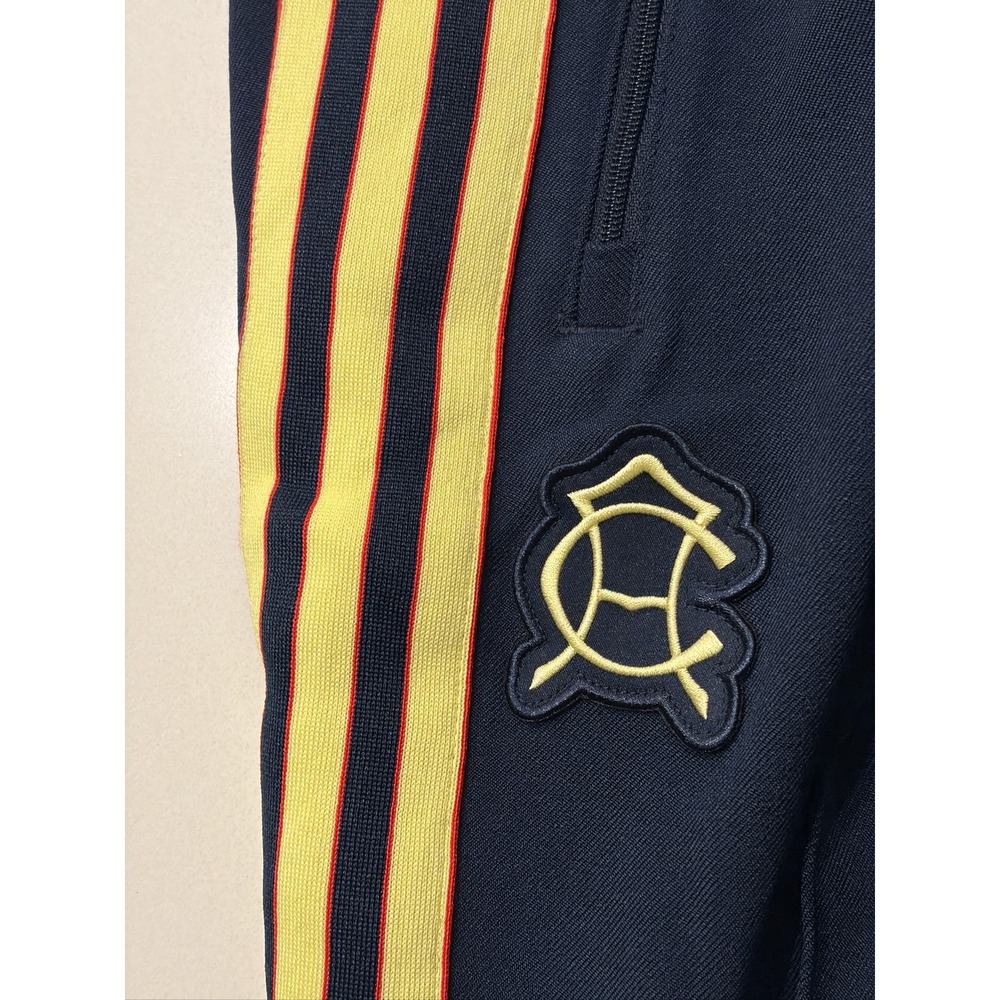 adidas CA ICON TP Mens M Collegiate Navy Track Pants Slim Fit Soccer KC4409 - Picture 8 of 14